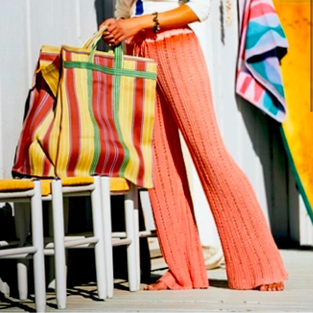 Coral Free People Beach Pants